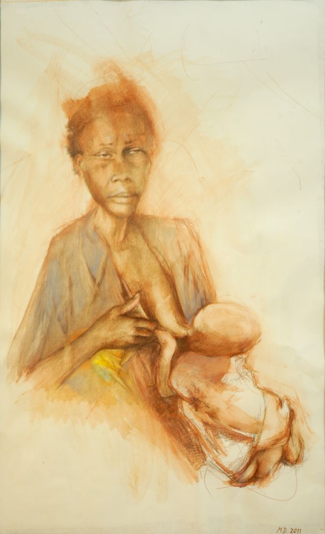 Illustrazione per- les couleurs de la vie-